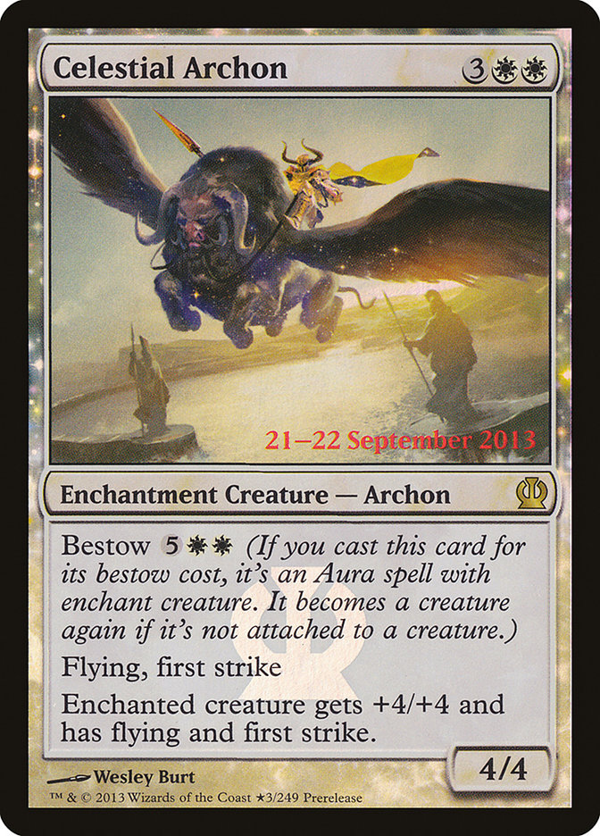 Celestial Archon PTHS-3STAR Theros Promos Magic card