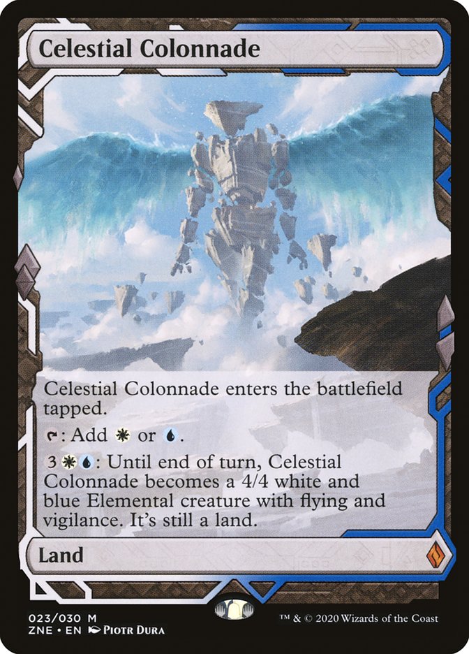 Celestial Colonnade ZNE-23 Zendikar Rising Expeditions Magic card
