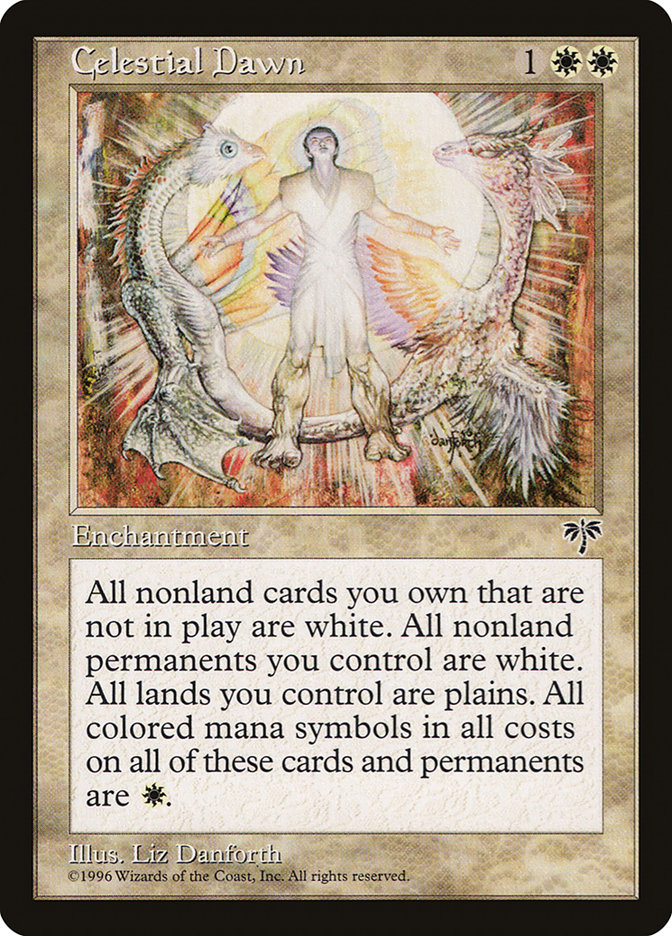 Celestial Dawn MIR-6 Mirage Magic card