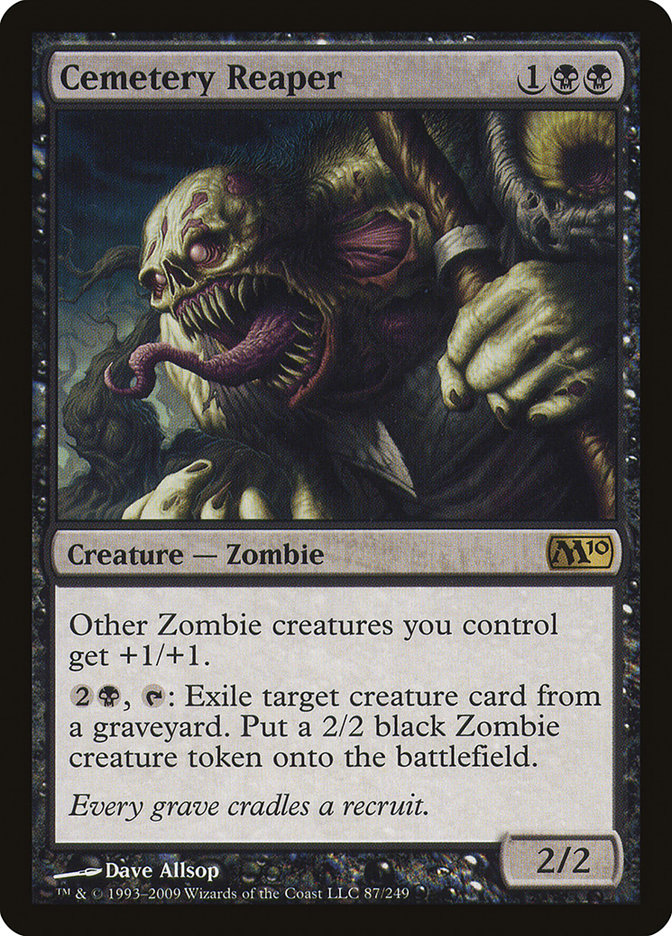 Cemetery Reaper M10-87 Magic 2010 Magic card