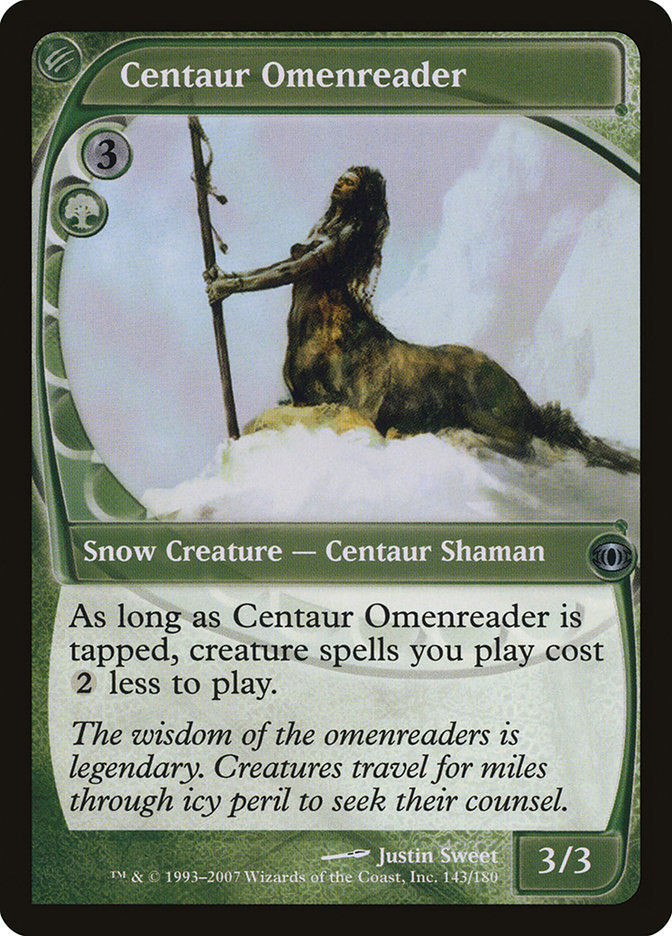 Centaur Omenreader FUT-143 Future Sight Magic card