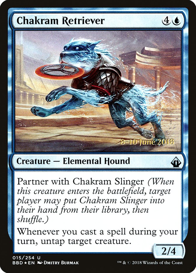 Chakram Retriever PBBD-15S Battlebond Promos Magic card