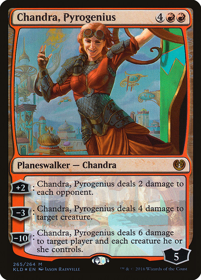 Chandra, Pyrogenius KLD-265 Kaladesh Magic card