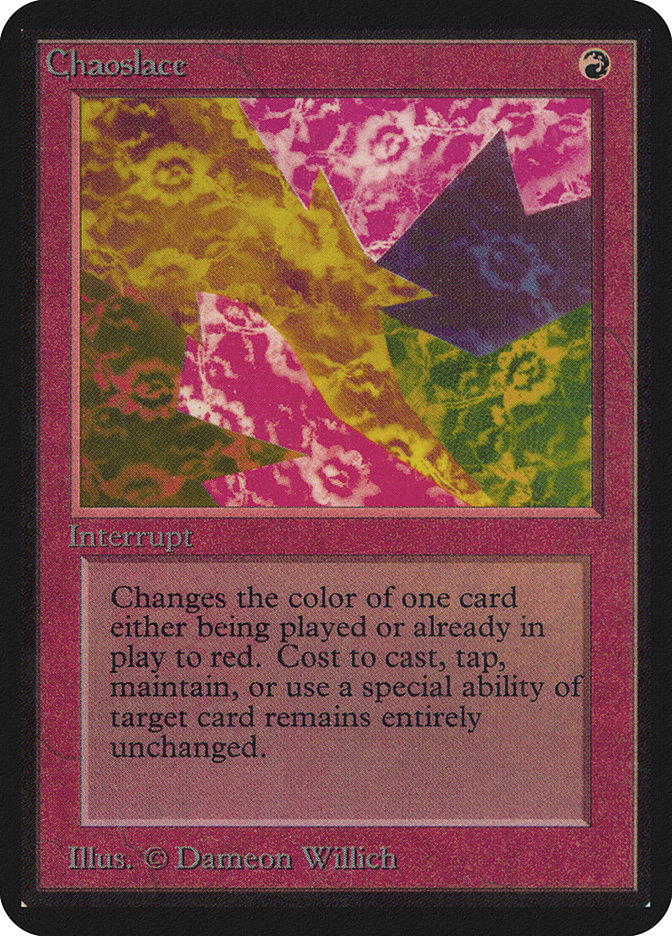 Chaoslace LEA-139 Limited Edition Alpha Magic card