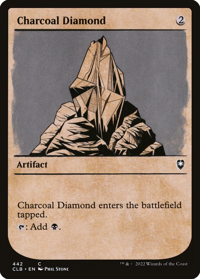 Charcoal Diamond CLB-442 Commander Legends: Battle for Baldur's Gate Magic card