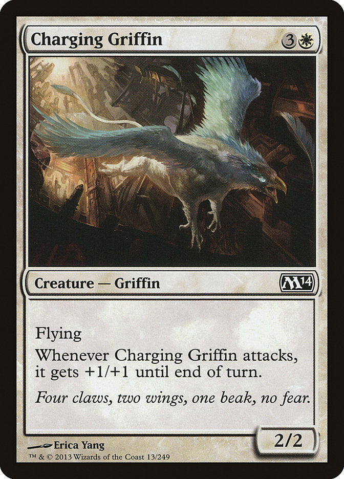 Charging Griffin M14-13 Magic 2014 Magic card