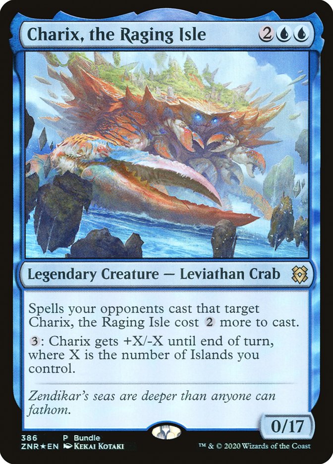 Charix, the Raging Isle ZNR-386 Zendikar Rising Magic card