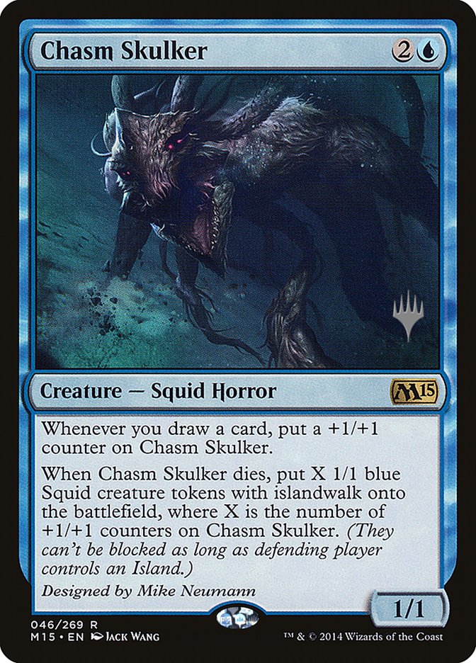 Chasm Skulker PM15-46P Magic 2015 Promos Magic card