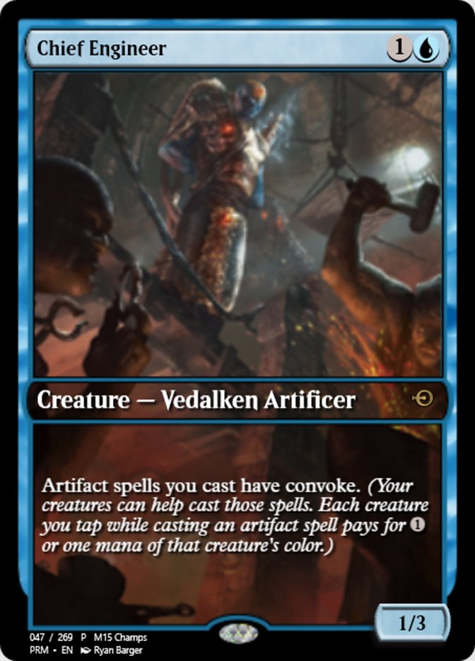 Chief Engineer PRM-53824 Magic Online Promos Magic card