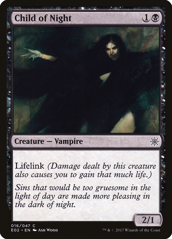 Child of Night E02-16 Explorers of Ixalan Magic card