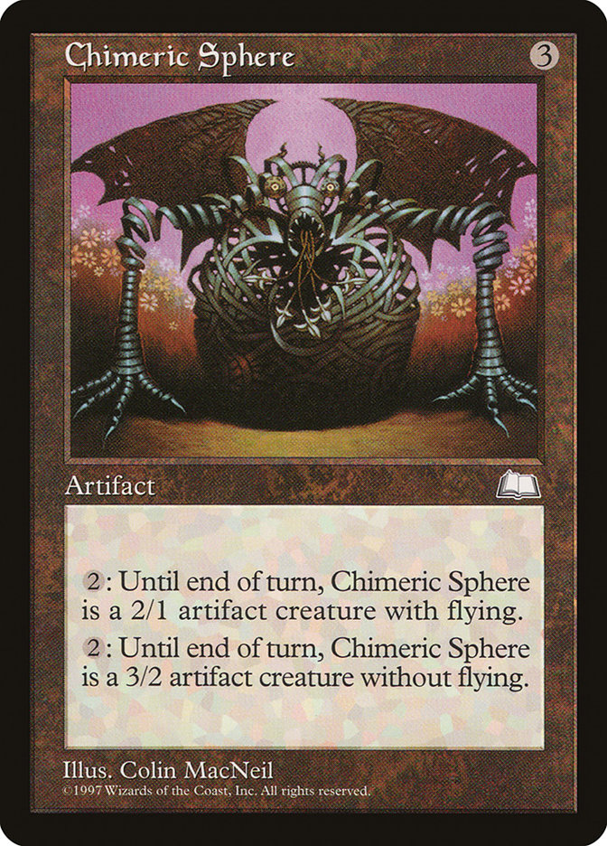 Chimeric Sphere WTH-148 Weatherlight Magic card
