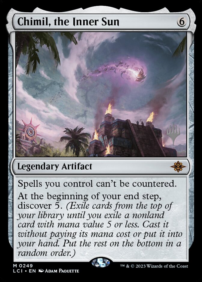 Chimil, the Inner Sun PLCI-249P The Lost Caverns of Ixalan Promos Magic card