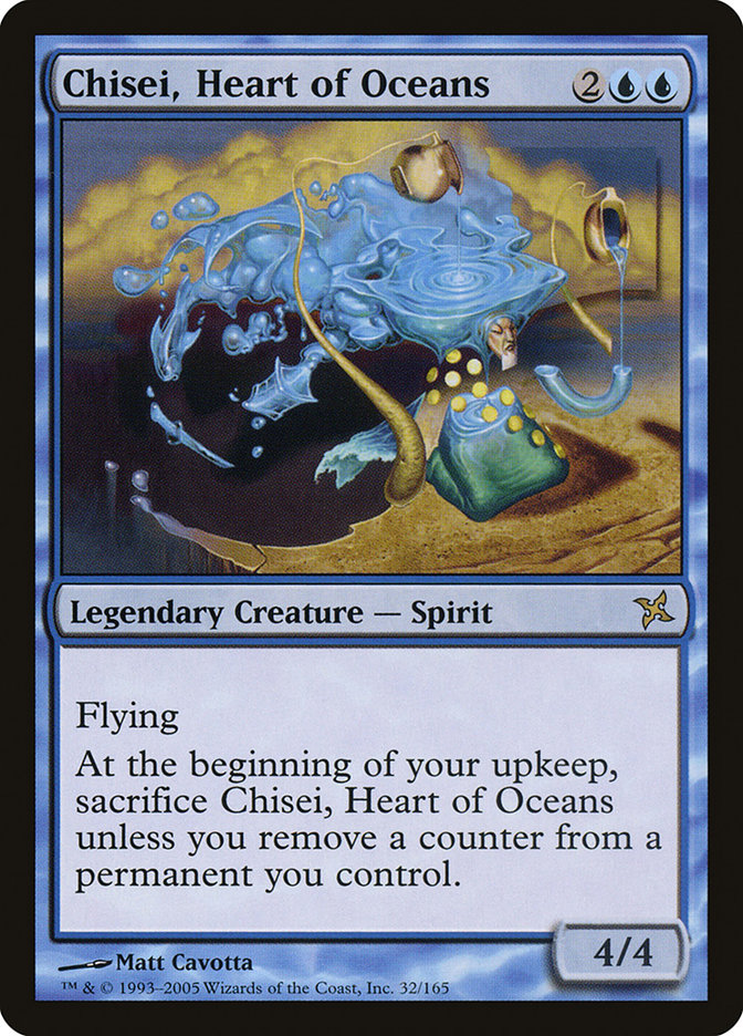 Chisei, Heart of Oceans BOK-32 Betrayers of Kamigawa Magic card