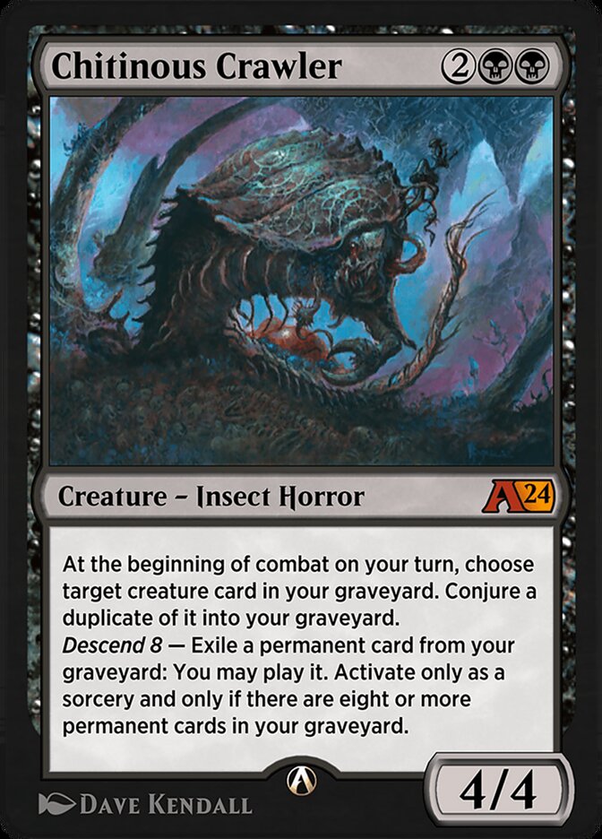 Chitinous Crawler YLCI-9 Alchemy: Ixalan Magic card