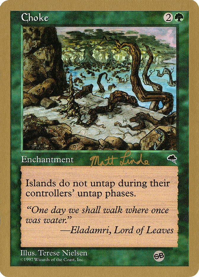 Choke WC99-ML219SB World Championship Decks 1999 Magic card