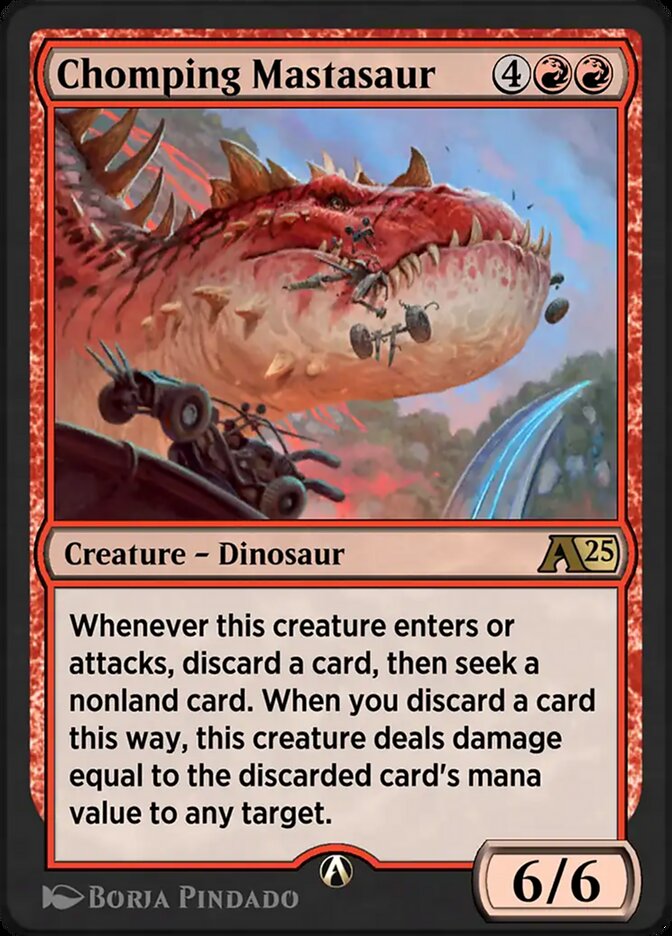 Chomping Mastasaur YDFT-12 Alchemy: Aetherdrift Magic card