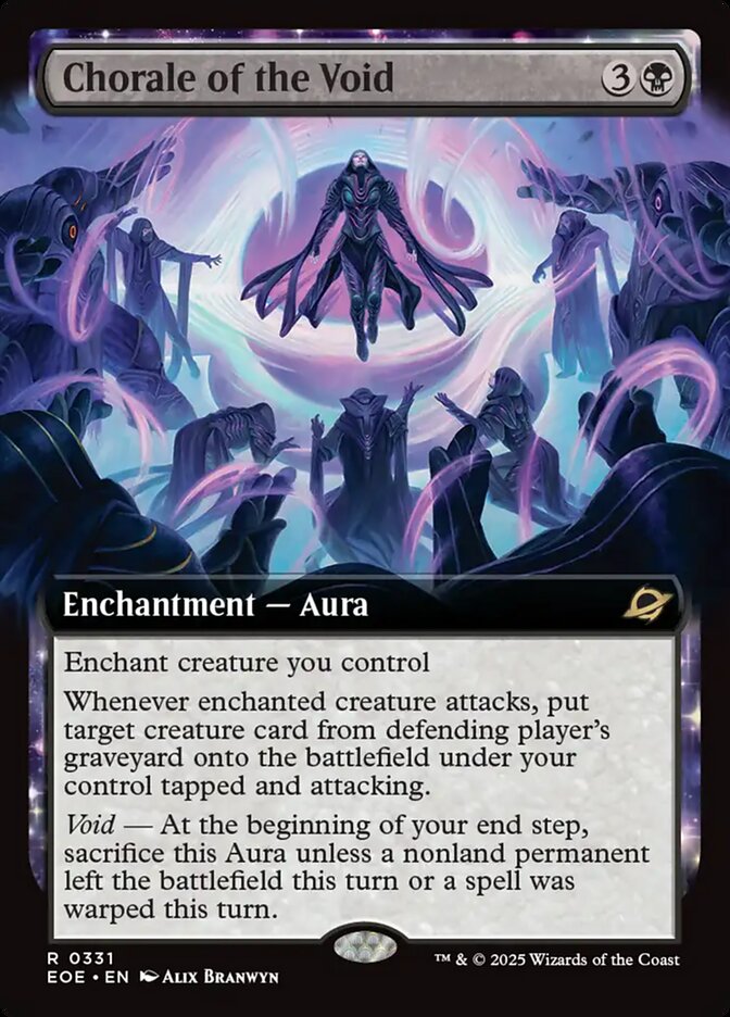 Chorale of the Void EOE-331 Edge of Eternities Magic card