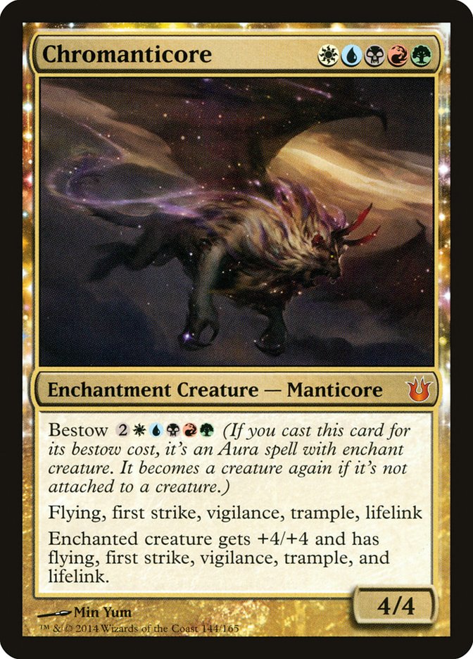 Chromanticore BNG-144 Born of the Gods Magic card