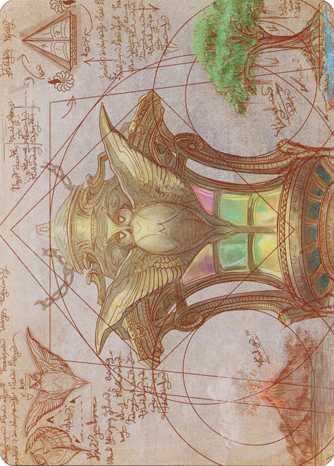 Chromatic Lantern // Chromatic Lantern ABRO-57 The Brothers' War Art Series Magic card