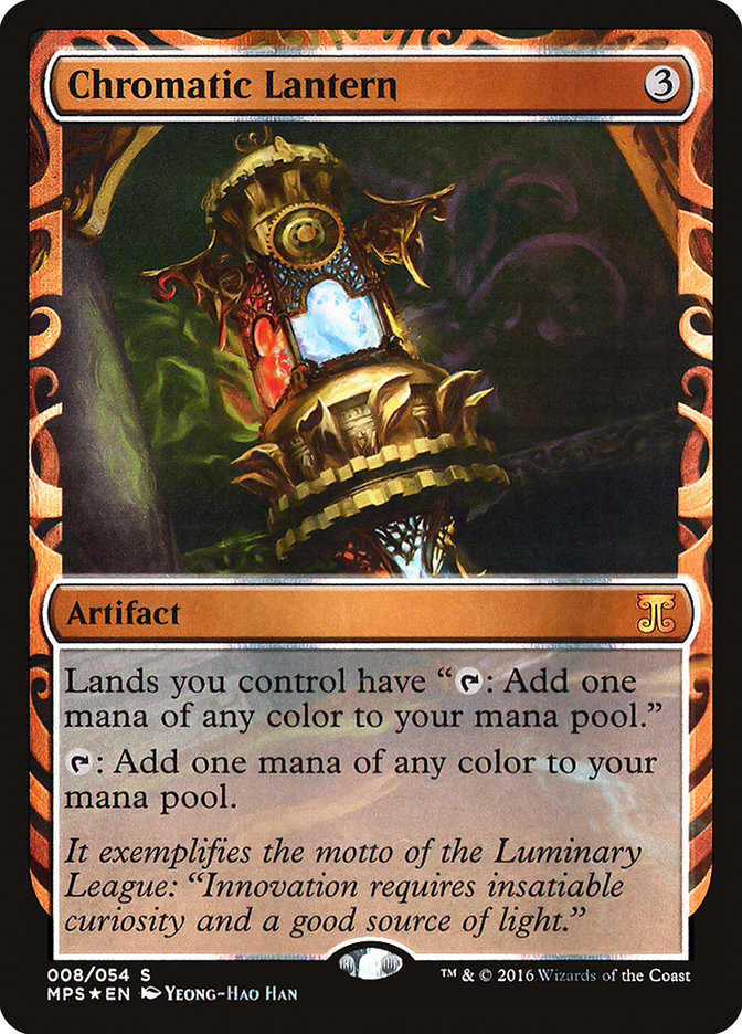 Chromatic Lantern MPS-8 Kaladesh Inventions Magic card
