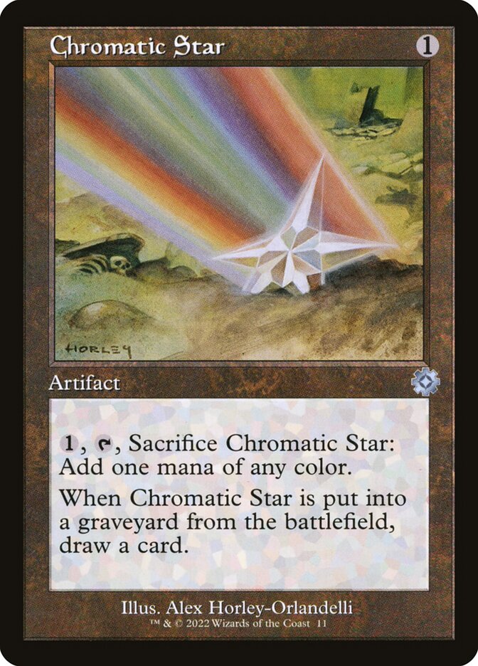Chromatic Star BRR-11 The Brothers' War Retro Artifacts Magic card