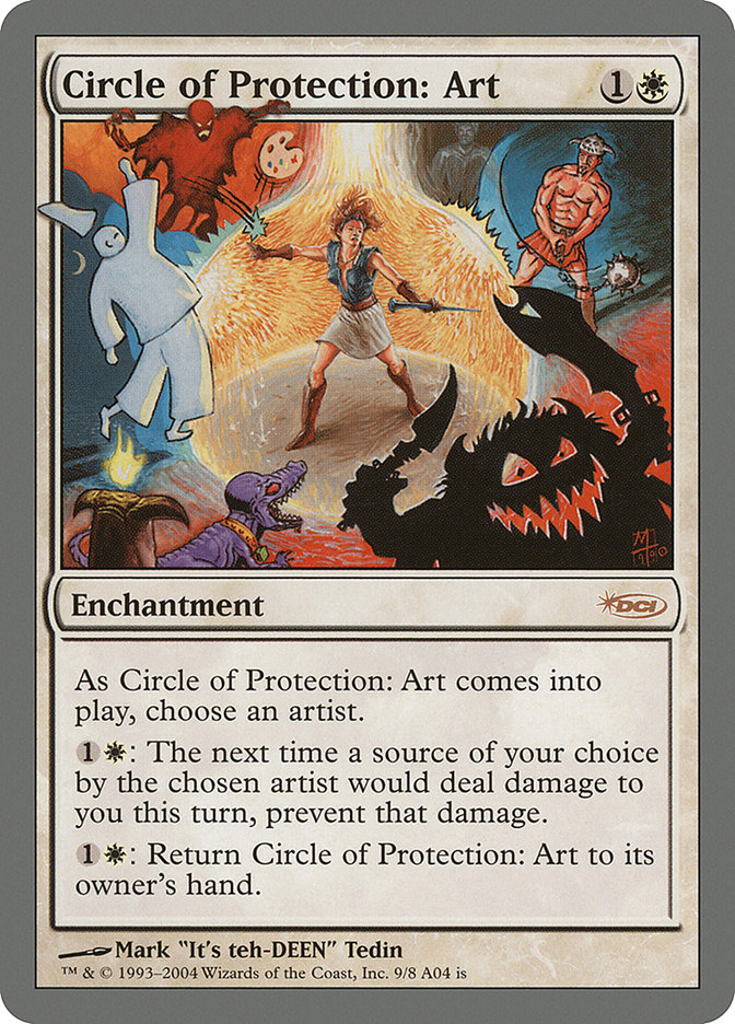 Circle of Protection: Art PAL04-9 Arena League 2004 Magic card