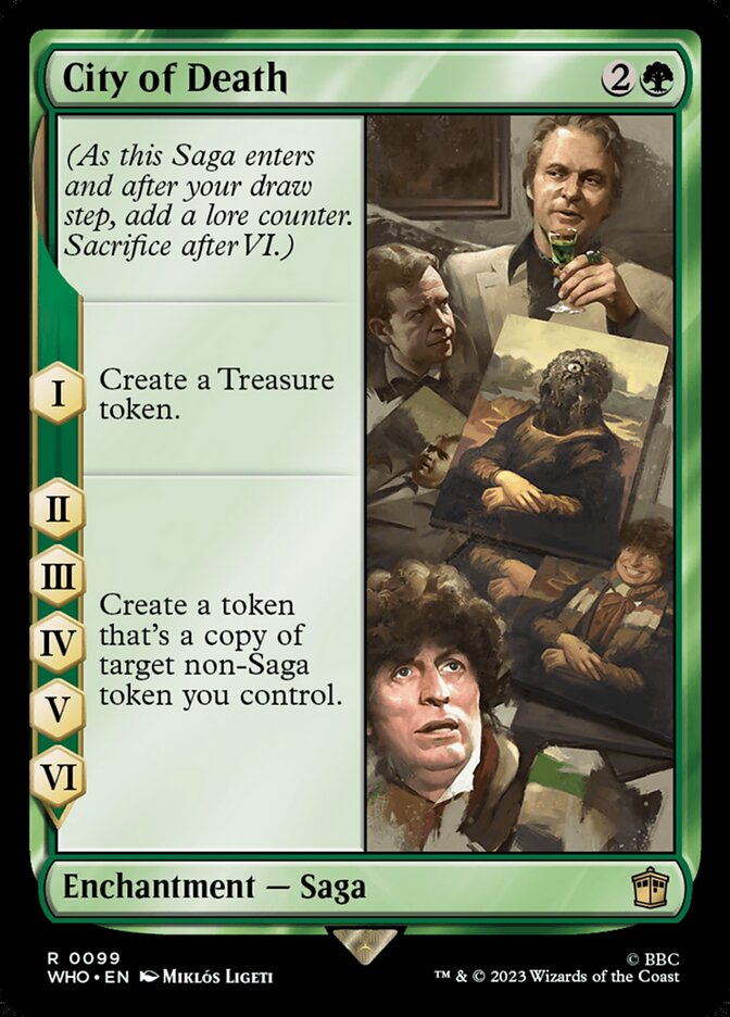 City of Death WHO-99 Doctor Who Magic card