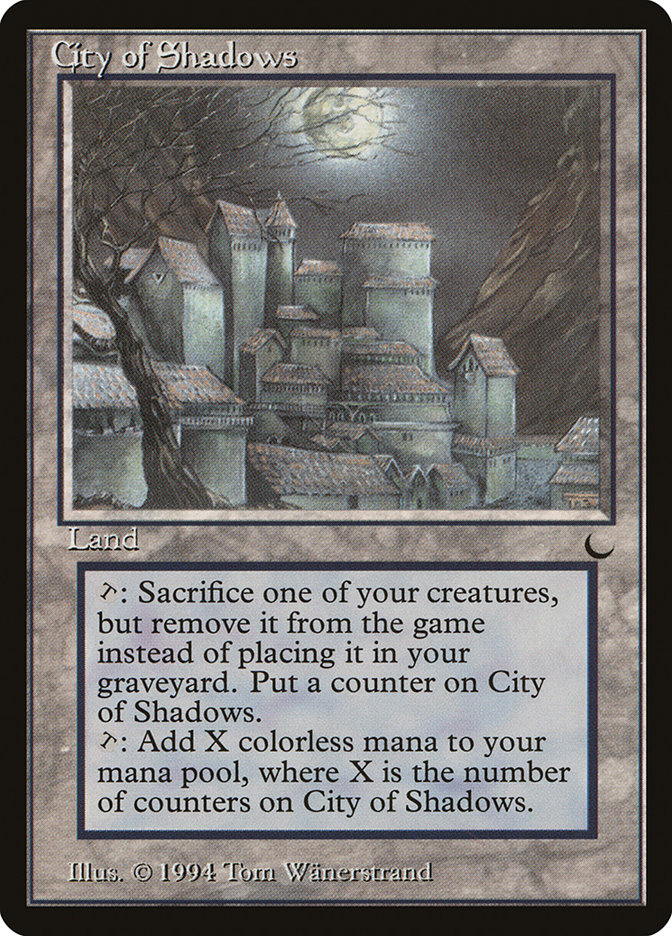 City of Shadows DRK-116 The Dark Magic card