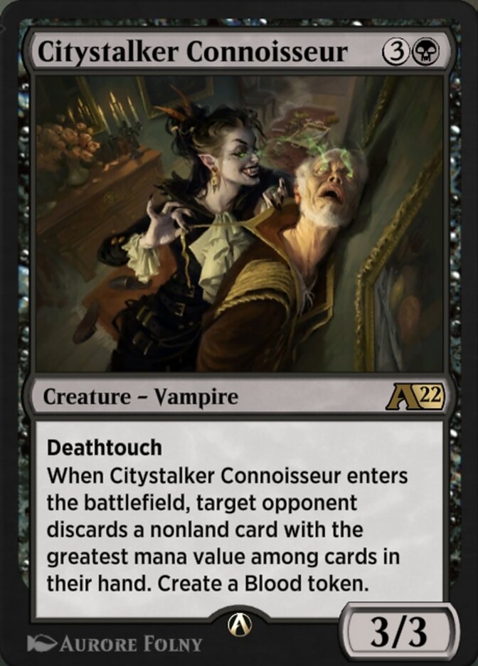 Citystalker Connoisseur YMID-27 Alchemy: Innistrad Magic card