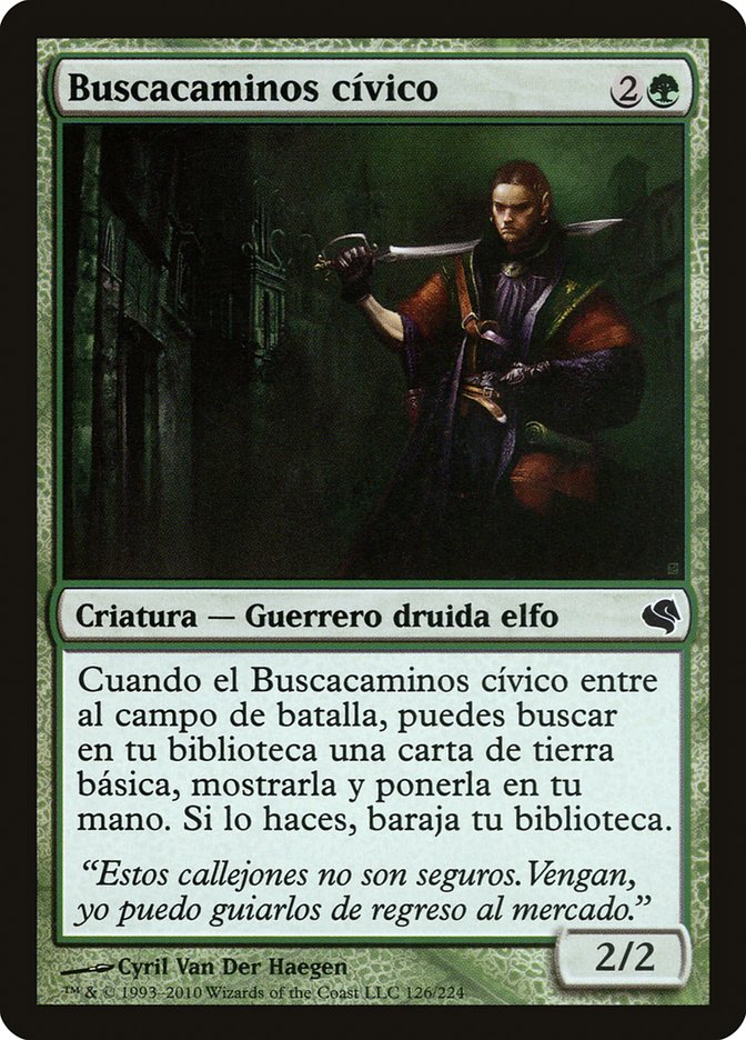 Civic Wayfinder PS11-126 Salvat 2011 Magic card