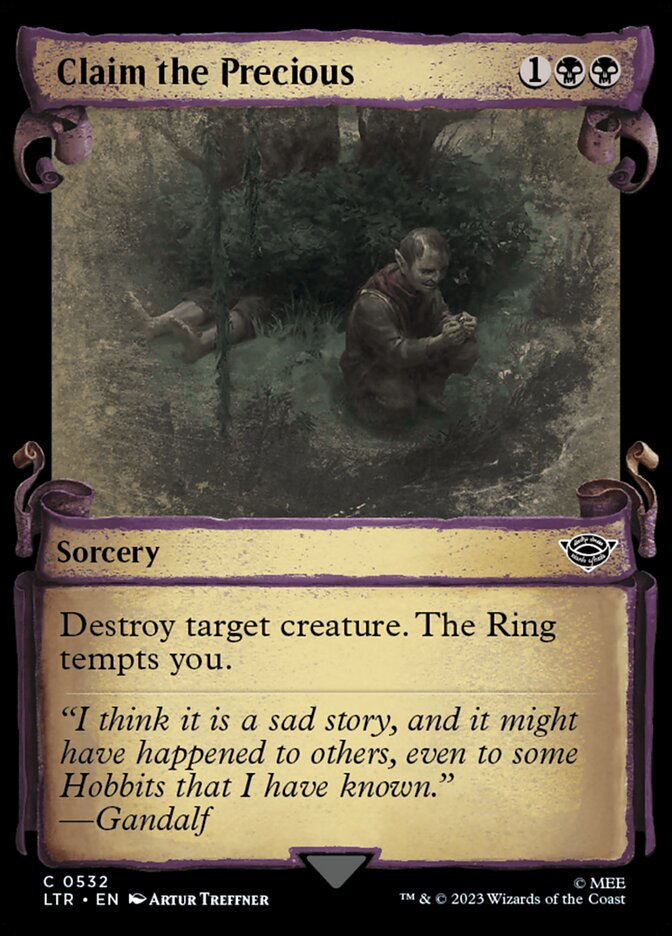 Claim the Precious LTR-532 The Lord of the Rings: Tales of Middle-earth Magic card