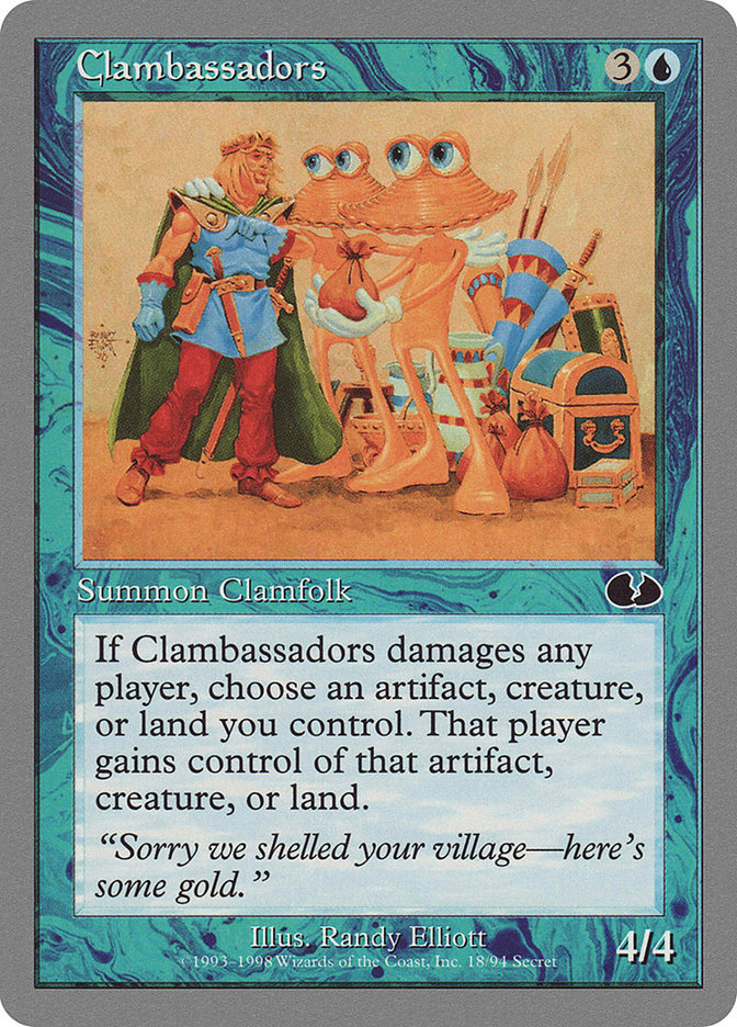 Clambassadors UGL-18 Unglued Magic card
