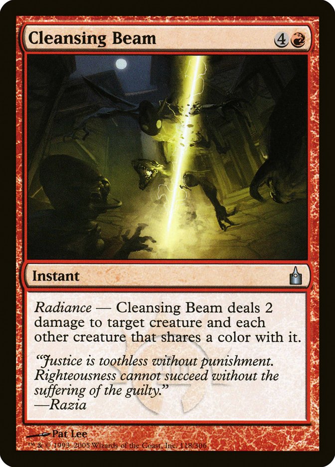 Cleansing Beam RAV-118 Ravnica: City of Guilds Magic card
