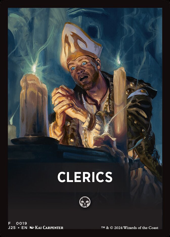 Clerics FJ25-19 Foundations Jumpstart Front Cards Magic card
