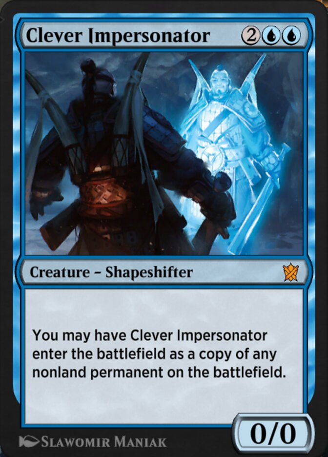 Clever Impersonator EA2-9 Explorer Anthology 2 Magic card