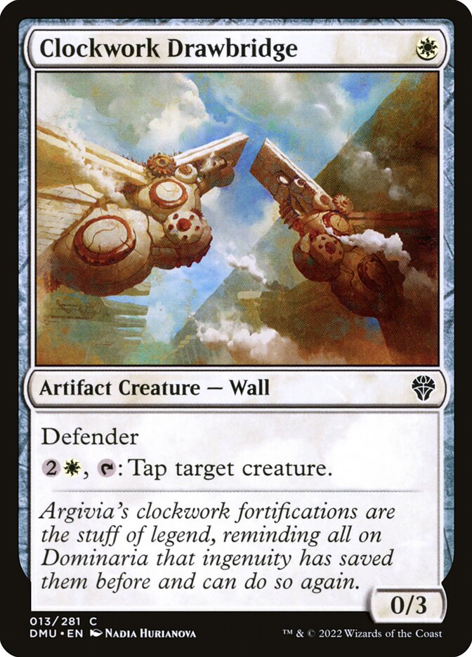 Clockwork Drawbridge DMU-13 Dominaria United Magic card