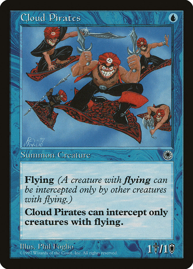 Cloud Pirates POR-46D Portal Magic card