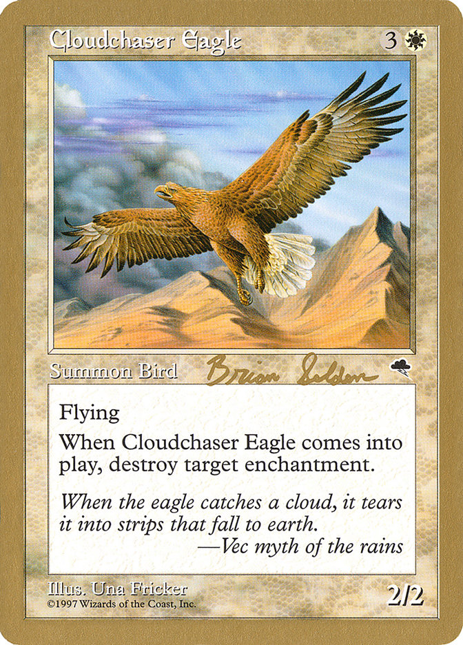 Cloudchaser Eagle WC98-BS15 World Championship Decks 1998 Magic card