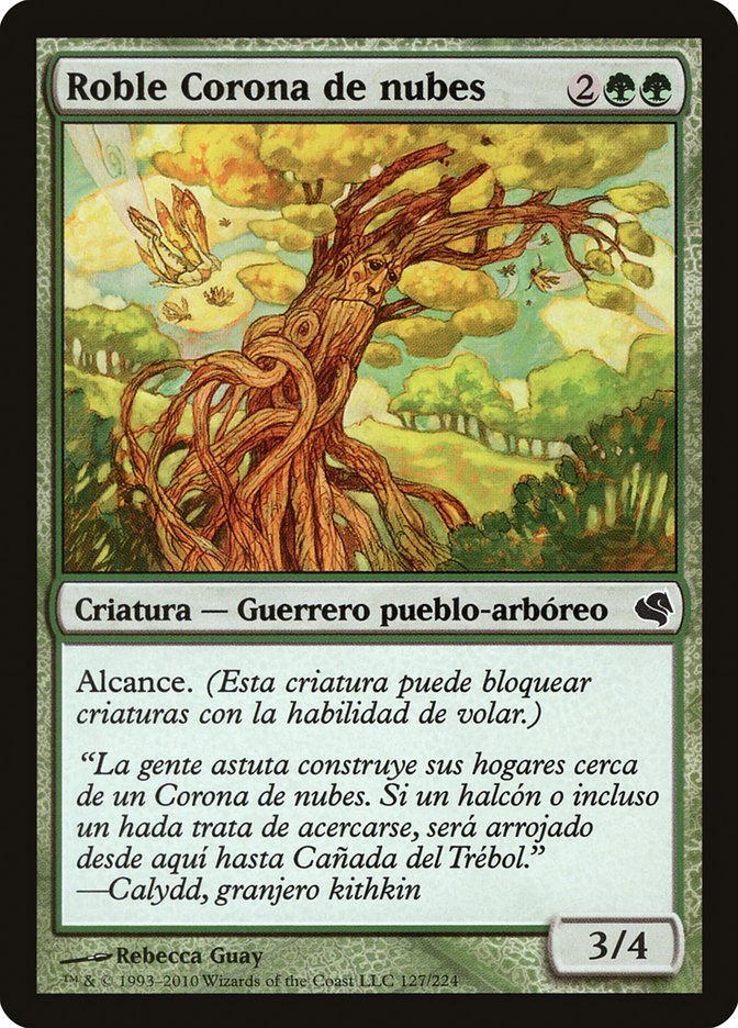 Cloudcrown Oak PS11-127 Salvat 2011 Magic card