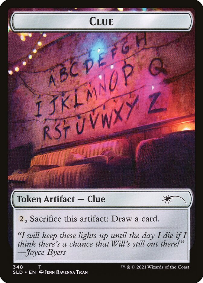 Clue SLD-348 Secret Lair Drop Magic card