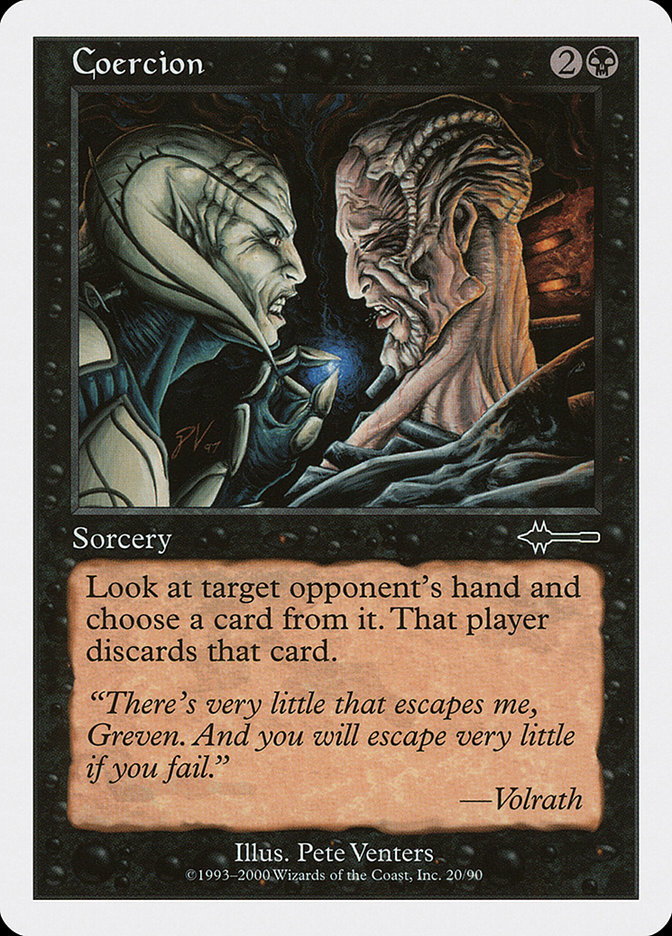 Coercion BTD-20 Beatdown Box Set Magic card