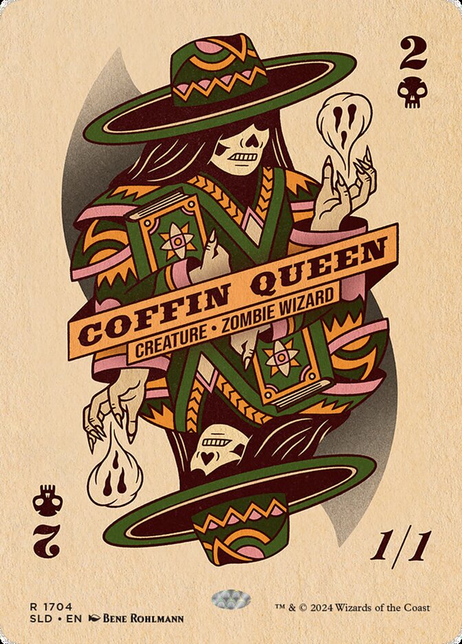 Coffin Queen SLD-1704 Secret Lair Drop Magic card