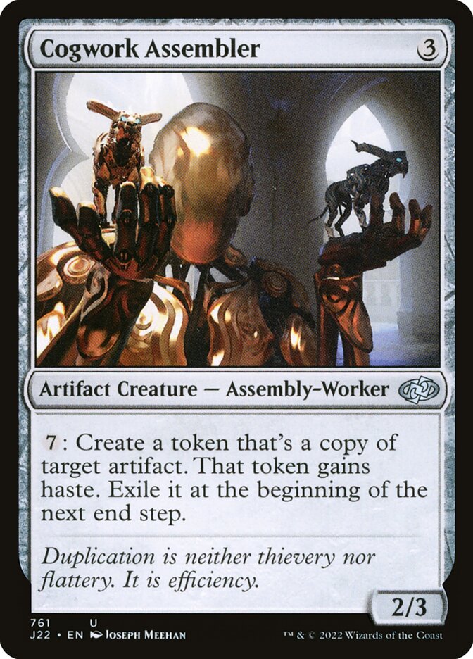 Cogwork Assembler J22-761 Jumpstart 2022 Magic card