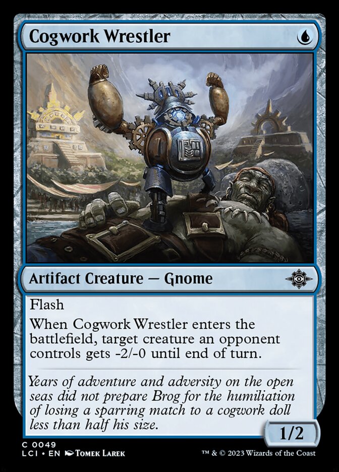 Cogwork Wrestler LCI-49 The Lost Caverns of Ixalan Magic card