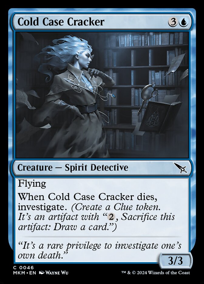 Cold Case Cracker MKM-46 Murders at Karlov Manor Magic card