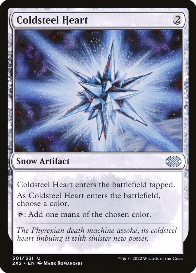Coldsteel Heart 2X2-301 Double Masters 2022 Magic card