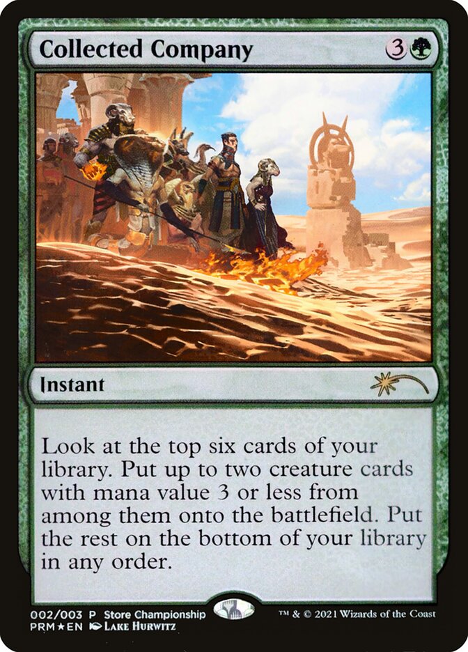 Collected Company PW21-2 Wizards Play Network 2021 Magic card