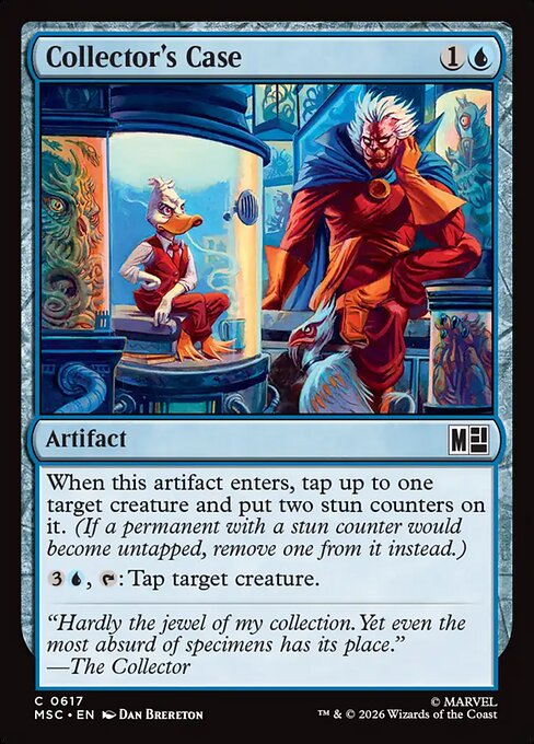 Collector's Case MSC-617 Marvel Super Heroes Commander Magic card