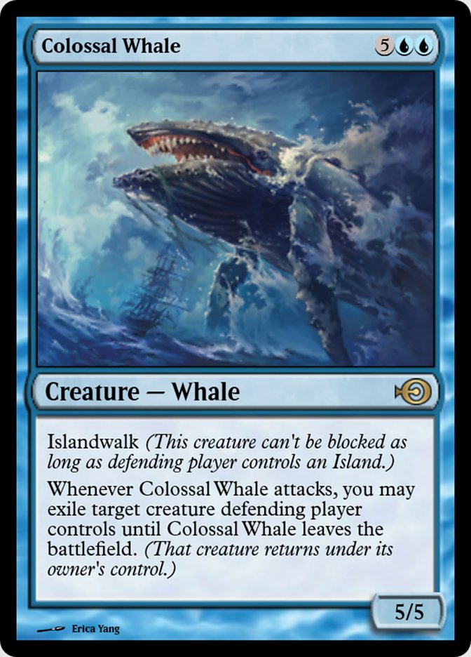 Colossal Whale PRM-49834 Magic Online Promos Magic card