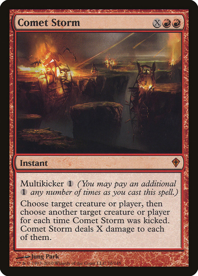 Comet Storm WWK-76 Worldwake Magic card